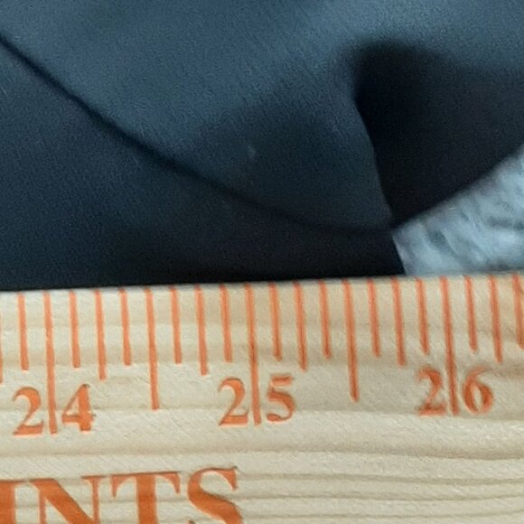 Rebecca Jones Womens Black V-Neck Button  Front Tunic Top 2X Flared Sleeves - Picture 2 of 7